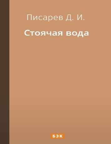 Стоячая вода